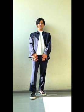 「アイテム（ジャケット/アウター）」を使った、かずしさん（メンズ・176cm）の秋コーディネート
