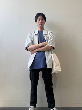 「URTECH」｜かずしさん（メンズ・176cm）の夏コーディネート