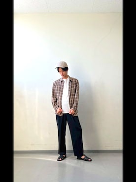 かずしさん（メンズ・176cm・20代）の秋コーディネート