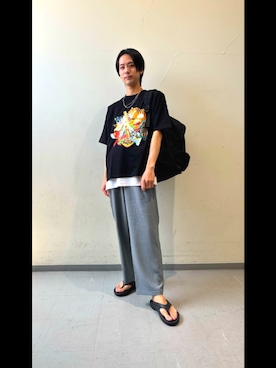 かずしさん(メンズ・176cm)の春コーディネート