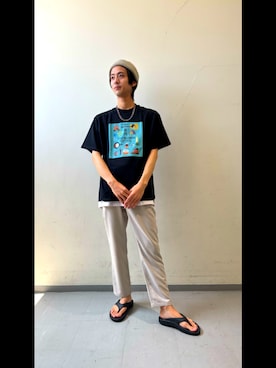かずしさん(メンズ・176cm)の春コーディネート