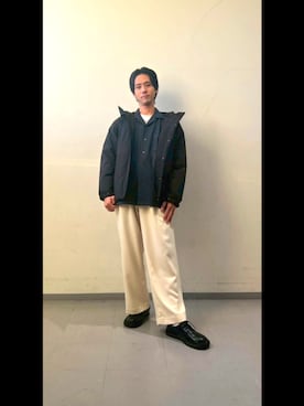 かずしさん（メンズ・176cm）の秋コーディネート