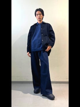 「アイテム（その他アウター）」を使った、かずしさん（メンズ・176cm）の秋コーディネート