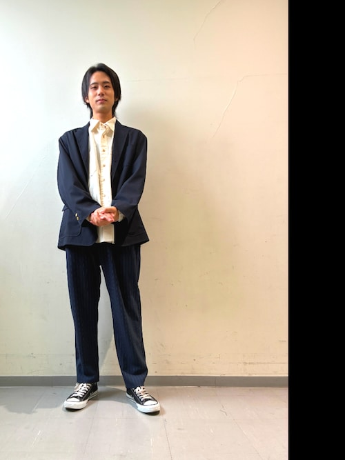 【ネイビー】FORK&SPOON キャリーマンテーラードジャケット セール】FORK&SPOON キャリーマンテーラードジャケット（その他