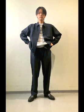 かずしさん(メンズ・176cm)の冬コーディネート