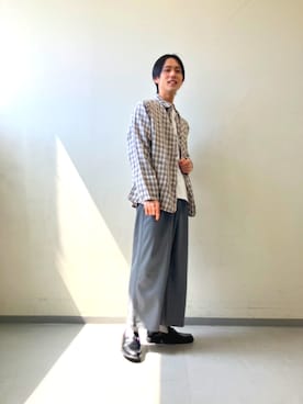 かずしさん(メンズ・176cm)の春コーディネート