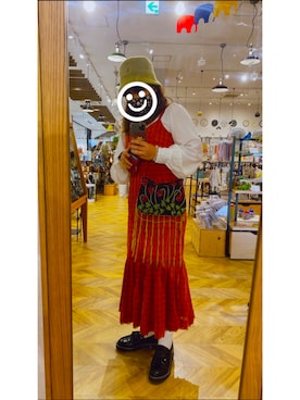 「Munsingwear（マンシングウェア）のアイテム（帽子）」を使った、harashi22さん（レディース・158cm）の冬コーディネート