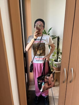 「アイテム（ヘアバンド）」を使った、きすけさん（レディース・164cm）の夏コーディネート