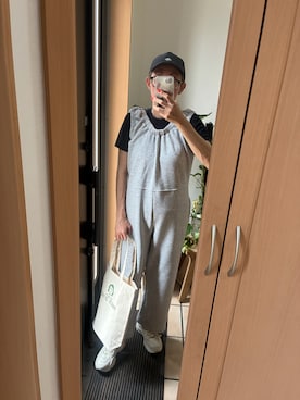 「DANTON（ダントン）のアイテム（帽子）」を使った、きすけさん（レディース・164cm）の春コーディネート