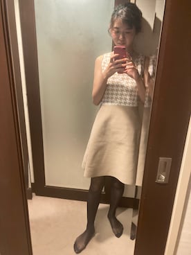 「CALNAMUR（カルナムール）のアイテム（ワンピース/ドレス）」を使った、✿॰ॱ Mai ✿॰ॱさん（レディース・167cm）の夏コーディネート