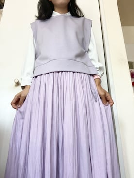 「アイテム（デジタル腕時計、ピンク系）」を使った、✿॰ॱ Mai ✿॰ॱさん（レディース・167cm）の春コーディネート