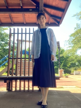 「エアリズム」｜✿॰ॱ Mai ✿॰ॱさん（レディース・167cm）の夏コーディネート