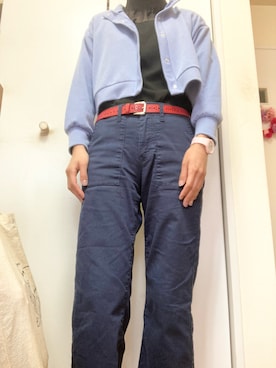 「アイテム（デジタル腕時計、ピンク系）」を使った、✿॰ॱ Mai ✿॰ॱさん（レディース・167cm）の春コーディネート