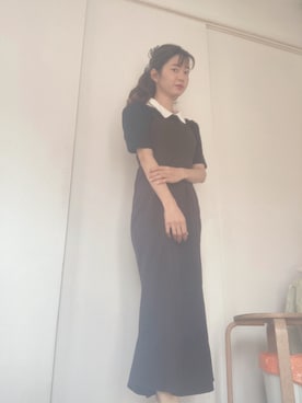 「ロングドレス」｜✿॰ॱ Mai ✿॰ॱさん（レディース・167cm）の春コーディネート