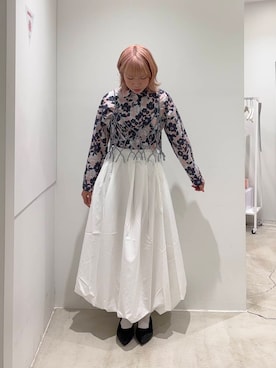 「アイテム（その他小物）」を使った、アサイーさん（レディース・160cm）の冬コーディネート