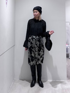 「SENSE OF PLACE by URBAN RESEARCH（センスオブプレイスバイアーバンリサーチ）のアイテム（ブーツ）」を使った、アサイーさん（レディース・160cm）の冬コーディネート