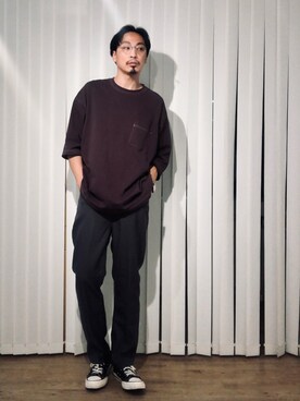 きいちさん（メンズ・180cm）の夏コーディネート