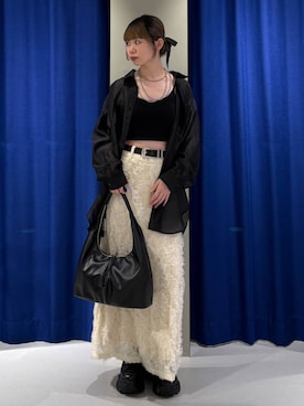 「PAGEBOY（ページボーイ）のアイテム（バッグ）」を使った、pisさん（レディース・157cm）の春コーディネート