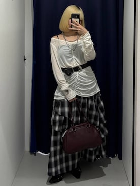 「アイテム（キャミソール）」を使った、pisさん（レディース・157cm・20代）の夏コーディネート