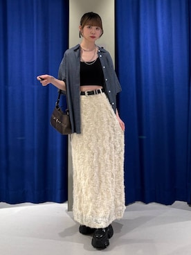 「PAGEBOY（ページボーイ）のアイテム」を使った、pisさん（レディース・157cm）の春コーディネート