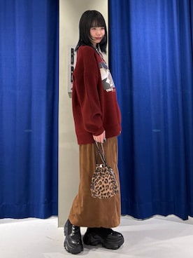 「アイテム（ハンドバッグ）」を使った、pisさん（レディース・157cm・20代）の冬コーディネート