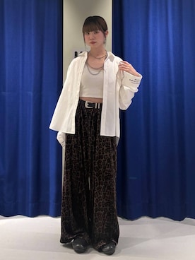 「PAGEBOY（ページボーイ）のアイテム（その他パンツ）」を使った、pisさん（レディース・157cm）の秋コーディネート