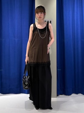 「PAGEBOY（ページボーイ）のアイテム」を使った、pisさん（レディース・157cm）の夏コーディネート