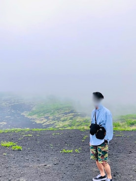 「アイテム（カーゴパンツ）」を使った、timm64さん（メンズ・162cm・20代）の夏コーディネート