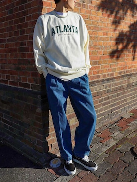 「ZIP FIVE（ジップファイブ）のアイテム（その他パンツ）」を使った、ZIP FIVE【Official】さん（メンズ・175cm）の冬コーディネート