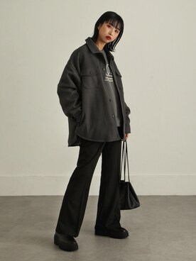 「ZIP FIVE（ジップファイブ）のアイテム（ジャケット/アウター）」を使った、ZIP FIVE【Official】さん（レディース・156cm）の冬コーディネート
