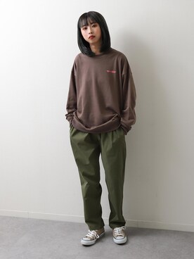 「ZIP FIVE（ジップファイブ）のアイテム（スニーカー）」を使った、ZIP FIVE【Official】さん（レディース・162cm）の冬コーディネート