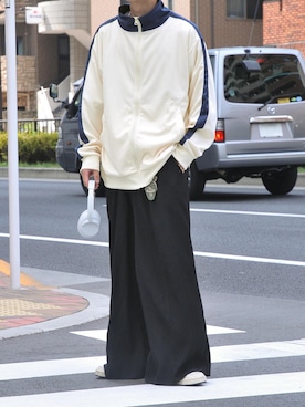 「ZIP FIVE（ジップファイブ）のアイテム（ブルゾン）」を使った、ZIP FIVE【Official】さん（メンズ・175cm）の夏コーディネート