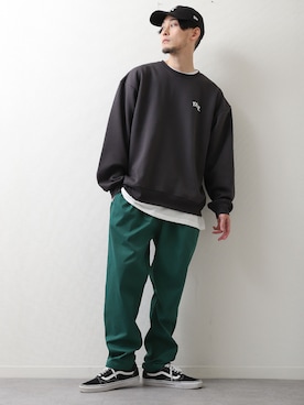 「ZIP FIVE（ジップファイブ）のアイテム（スウェット）」を使った、ZIP FIVE【Official】さん（メンズ・177cm）の冬コーディネート