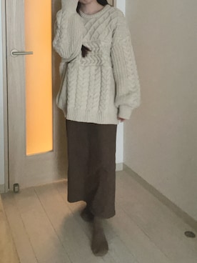 「moitytto」｜rinさん（レディース・151cm）の冬コーディネート