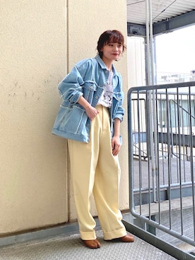 ogaさん（レディース・147cm）の春コーディネート