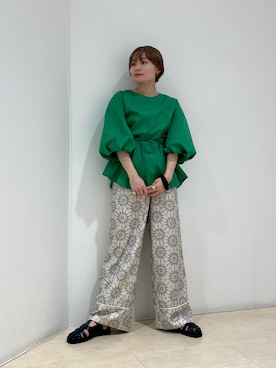 「アイテム（イヤリング）」を使った、ogaさん（レディース・147cm・20代）の春コーディネート