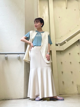 「melissa（メリッサ）のアイテム」を使った、ogaさん（レディース・147cm）の夏コーディネート