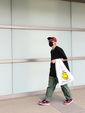 「エコバッグ」｜pu1004さん（メンズ・176cm）の春コーディネート