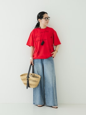 西野きよさん（レディース・152cm）の夏コーディネート