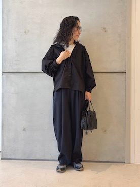 「アイテム（バッグ）」を使った、西野きよさん（レディース・152cm・30代）の秋コーディネート