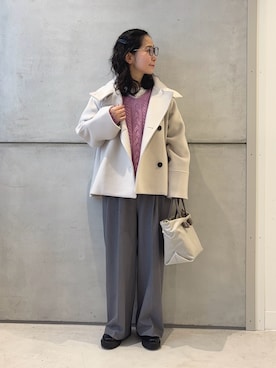 「アイテム（ブーツ）」を使った、西野きよさん（レディース・152cm・30代）の冬コーディネート