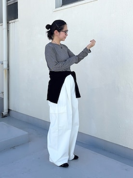 西野きよさん（レディース・152cm）の夏コーディネート