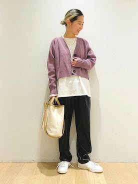 西野きよさん（レディース・152cm）の秋コーディネート