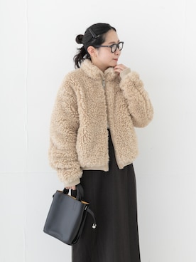 西野きよさん（レディース・152cm）の秋コーディネート