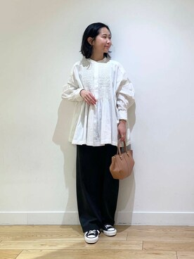 西野きよさん(レディース・152cm)の冬コーディネート