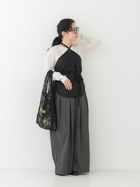 西野きよさん(レディース・152cm)の夏コーディネート