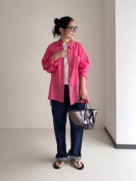 西野きよさん(レディース・152cm)の夏コーディネート