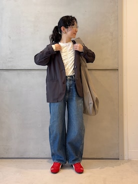 「URBAN RESEARCH Sonny Label（アーバンリサーチサニーレーベル）のアイテム」を使った、西野きよさん（レディース・152cm）の春コーディネート