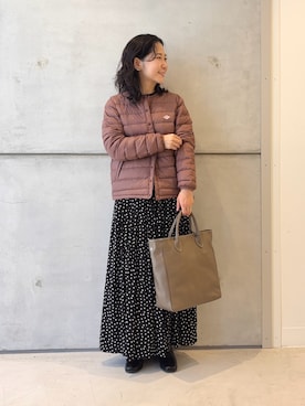 「アイテム（その他アウター）」を使った、西野きよさん（レディース・152cm）の秋コーディネート