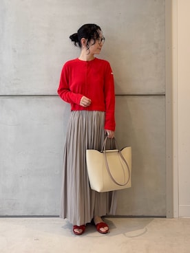 西野きよさん（レディース・152cm）の春コーディネート